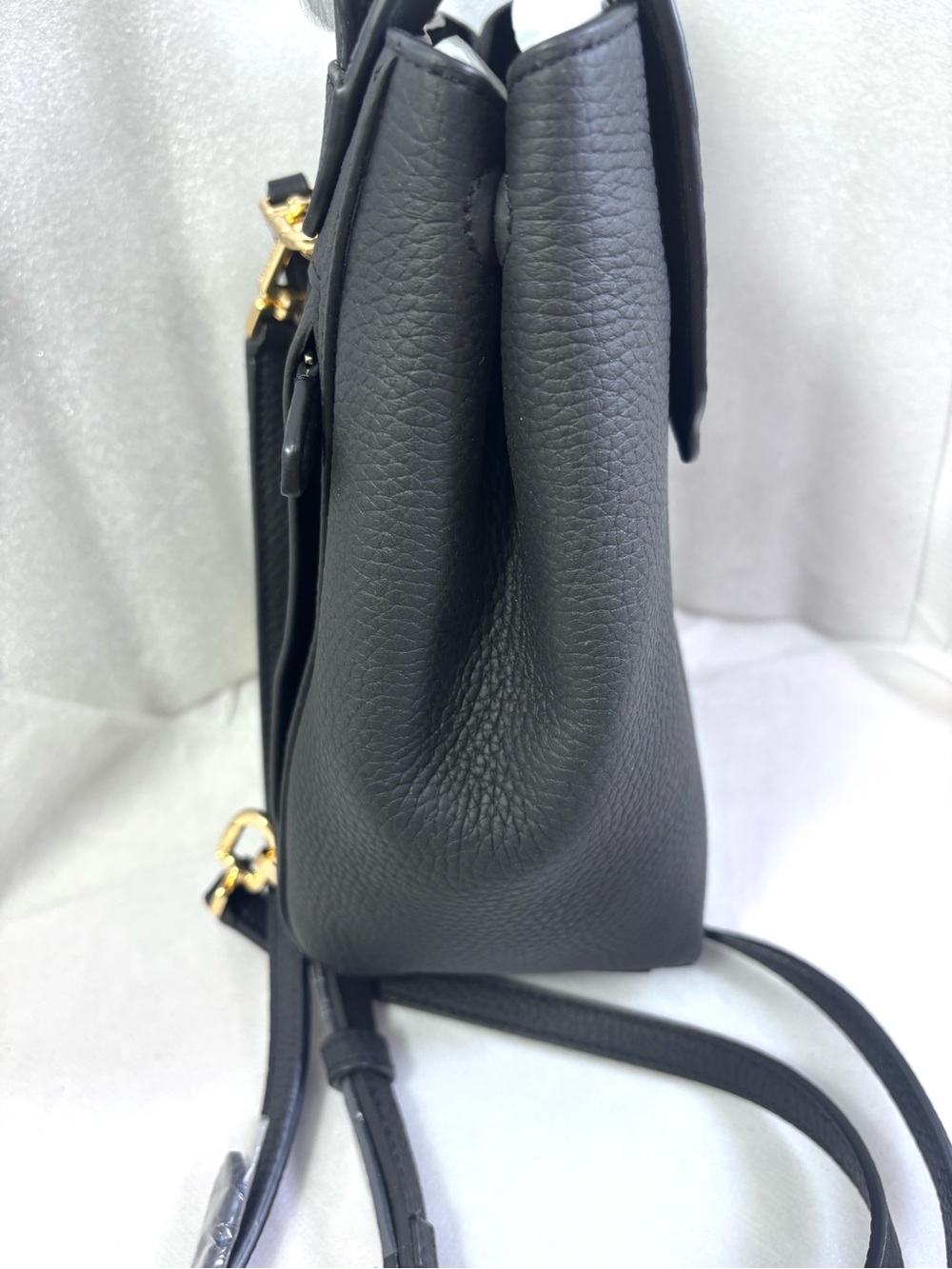 Maison de Sabre Mini Soft Backpack. Black/ Gold. - Picture 10 of 17